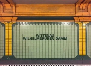 Photo art by Claudio Galamini: Wittenau Wihelmsruher Damm in soft colors