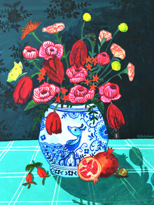 Anita Letuve, Flowering Peacock (Netherlands, Europe)