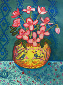 Anita Letuve, Yellow Mellow Flower Vase - Niederlande, Europa)