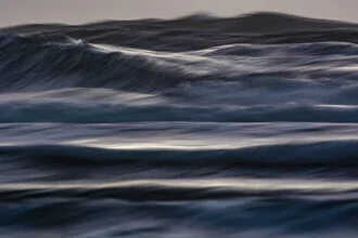 Photo art by Tal Paz-fridman: tranquil waves landscape with soft colors