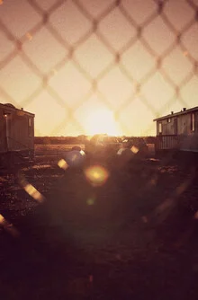 Photo art by Tonio Bessa: gentle sunrise over the Nevada desert