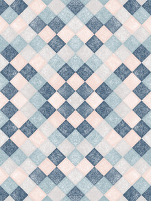 Sasha Lend, Blue Pink Green Grey - pattern (Russland, Europa)