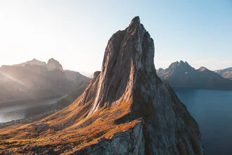 Photo art by Sebastian Worm: mountain landscape with dramatic cloud scenery