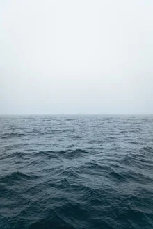 Photo art by Lars Brauer: gentle sea fog over calm waters
