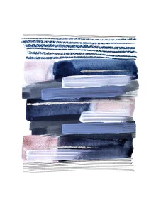 Illustration by Aline Buffiere featuring soft colors and abstract lines.