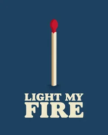 Illustration by Rahma Projekt: minimalist depiction of light and fire
