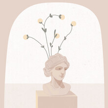 Genna Campton, Bust Vase (Canada, North America)