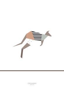 Anna Maria Laddomada, Kangaroo | Australia Series | Origamia Design (Australien, Australien und Ozeanien)