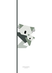 Anna Maria Laddomada, Koala | Australia Series | Origamia Design (Australien, Australien und Ozeanien)