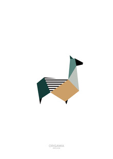Anna Maria Laddomada, Llama | Latin America Series | Origamia Design (Peru, Latin America and Caribbean)