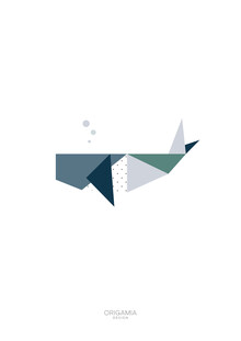 Anna Maria Laddomada, Whale | Sea Series | Origamia Design - Cuba, Latin America and Caribbean)