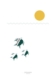 Anna Maria Laddomada, Sea Turtles | Sea Series | Origamia Design - Cuba, Latin America and Caribbean)