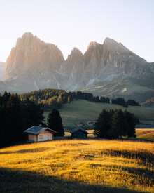 André Alexander, Morgenlicht trifft auf hochalpine Berglandschaft