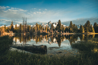 Leander Nardin, Schwabacher Landing In Wyoming