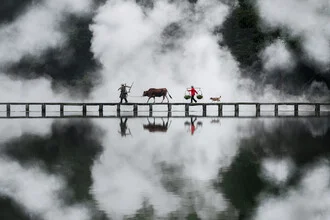 Bridge Crossing - Fineart photography by AJ Schokora
