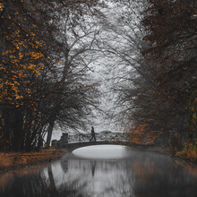 Franz Sussbauer, Bridge at Nymphenburger Park I - Germany, Europe)