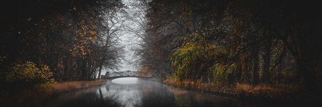 Franz Sussbauer, Bridge at Nymphenburger Park II - Germany, Europe)