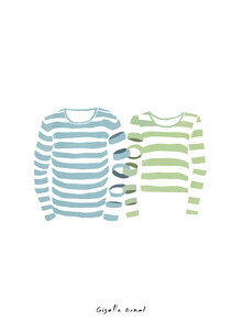 Giselle Dekel, Striped Lovers (Israel, Asia)