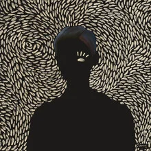 Illustration von Marika Grimaldi: abstrakte Darstellung von Licht und Schatten