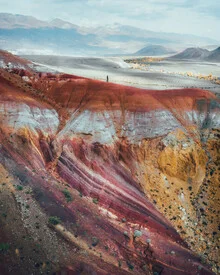 Painted Hills of Altai - Fineart photography by Lennart Pagel