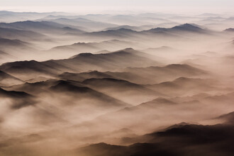 Inflight Galerie, sunrise country (Myanmar, Asien)