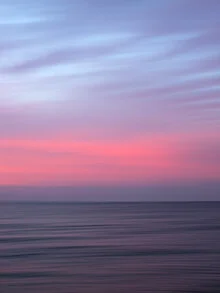 Sunset at the Baltic Sea - fotokunst von Holger Nimtz