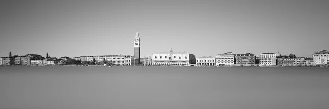Panorama of Venice with soft colors and a calm atmosphere