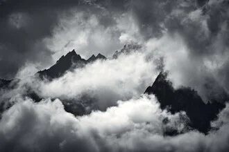 Cloudy Mountain Peaks - Fineart photography by Alex Wesche