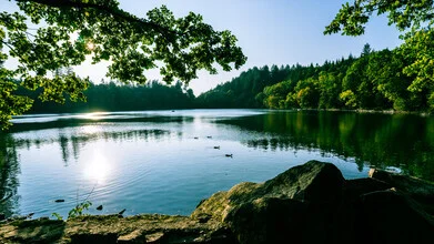 Photo art by Vision Praxis: serene landscape in Bad Säckingen with soft colors