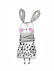 The Artcircle, Bunny with a scarf by Bianca Peters (Germany, Europe)