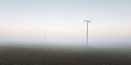 Thomas Wegner, Strommasten im Nebel III (Deutschland, Europa)
