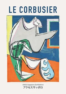 Le Corbusier - AXES Sapporo Exhibition - Fineart photography by Art Classics