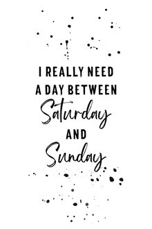 Melanie Viola, Day between Saturday and Sunday