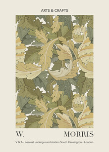 Art Classics, William Morris - green leaf pattern design
