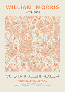 Art Classics, William Morris - Orange Floral Design