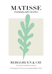 Matisse - Papiers Découpés, black and beige - Fineart photography by Art Classics