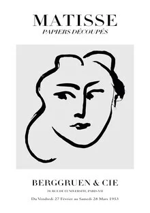 Matisse – Face Of A Woman - Fineart photography by Art Classics