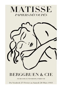 Matisse – Woman black / beige - Fineart photography by Art Classics