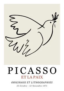 Picasso - Et La Paix - Fineart photography by Art Classics