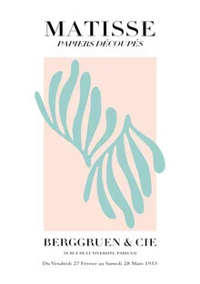 Matisse – pink / green botanical design - Fineart photography by Art Classics
