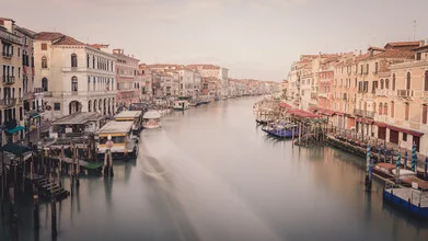 Photo art by Dennis Wehrmann: sunrise over the Rialto Bridge in Venice