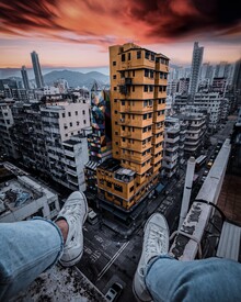 Georges Amazo, Rooftop dream (Hong Kong, Asien)