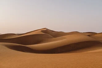 Photo art by Jessica Wiedemann: abstract desert structure in warm orange tones