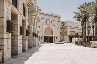 Photo art by Jessica Wiedemann: oriental architecture in soft beige tones