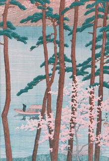 Japanese Vintage Art, Spring by Hasui Kawase