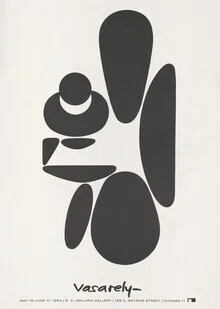 Victor Vasarely Exhibition Poster, 1964 - Fineart photography by Art Classics