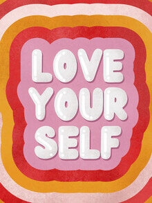 Ania Więcław, Love Yourself retro type