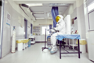Sophia Hauk, Der Protestonaut im Krankenhaus