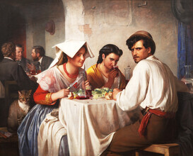 Art Classics, Carl Bloch: In a Roman Osteria