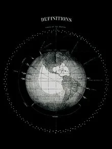 Wall art by Art Classics: scientific illustration of space